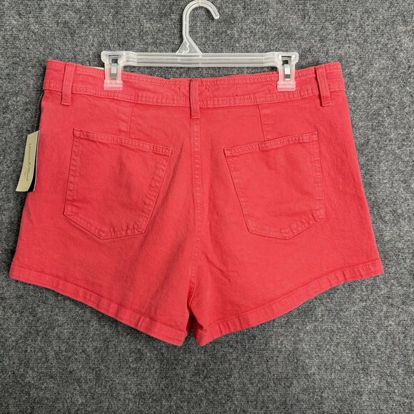 Universal Thread Sailor Shorts Women Size 14 Muted Red Hi-rise Back Pockets - Picture 8 of 14